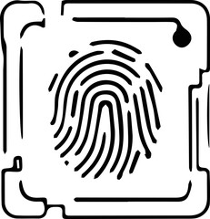 cyberpunk style icons and technology icon