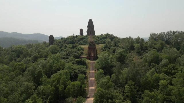 Amazing Drone Footage of Cham towers, Po Klong Garai &ndash; Vietnam 2025