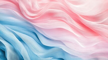 Gradient pencil strokes create an elegant flow with soft textures in pink and blue hues