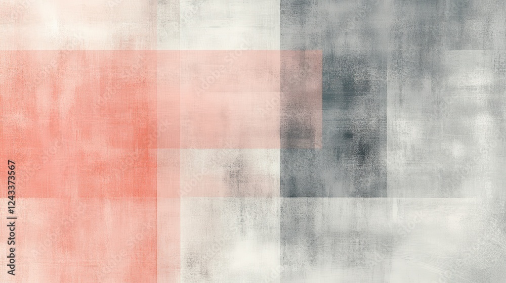 Poster elegant composition featuring soft pencil strokes in neutral tones creating an abstract art piece fo
