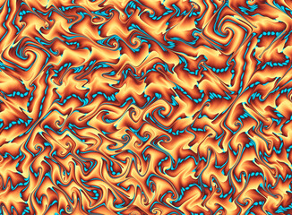 abstract golden fire background