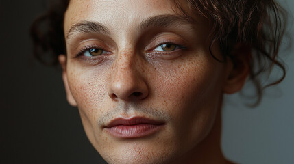 Obraz premium Raw and Unfiltered Portrait