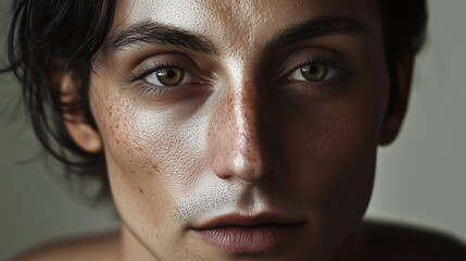 Obraz premium Raw and Unfiltered Portrait