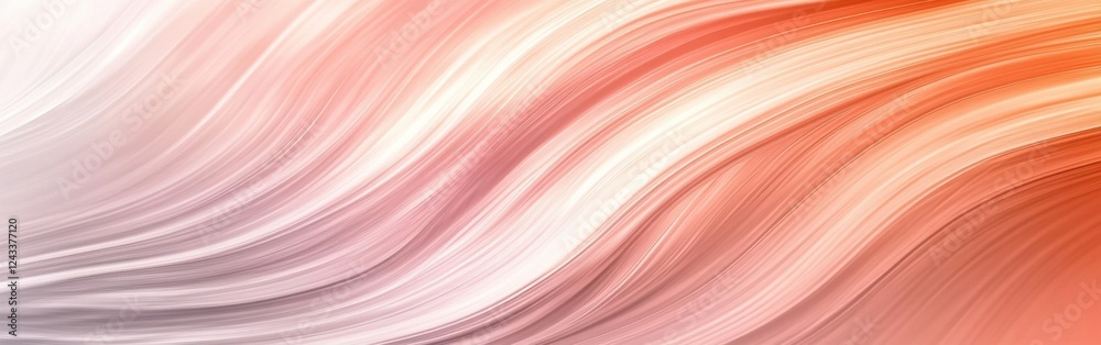 Poster abstract gradient of pencil strokes with soft light creating a fluid and harmonious visual experienc