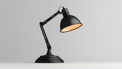Golf Ball with a Mountain Golf Course Scene. white background.Reading lamps on an empty table in dark room. The model for advertising, horizontally.A table lamp is on the ta