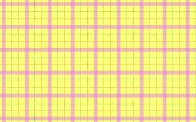 Charming seamless vector plaid pattern in soft pastel and bright hues. Ideal for spring and summer fabrics, textiles, backgrounds, and vintage-inspired designs