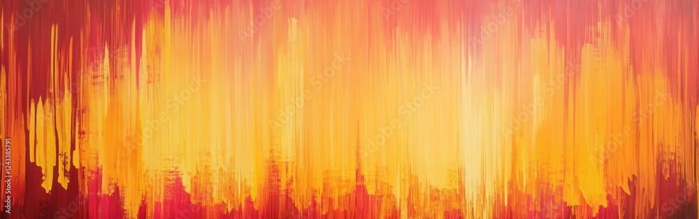 Leinwandbilder vibrant abstract gradient with shades of fiery red and warm orange tones creating a dynamic visual e