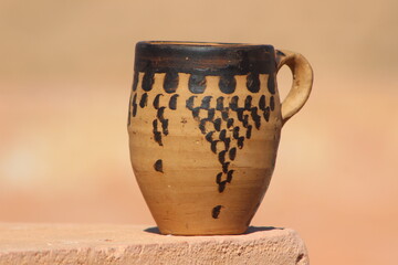 Traditional Moroccan Pottery Cup