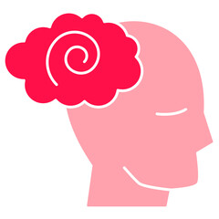 schizophrenia Icon, mental illness, mental health