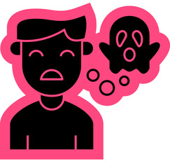 schizophrenia Icon, mental illness, mental health