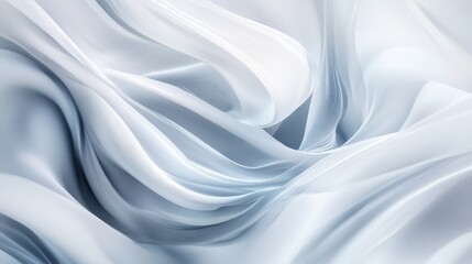Obraz premium Minimalistic abstract design featuring pastel gradients and elegant, smooth lines flowing seamlessly across the canvas