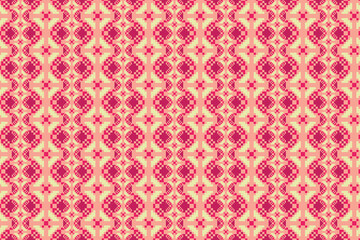 Seamless Floral Pattern Modern Geometric Vector Print in Neutral Colors