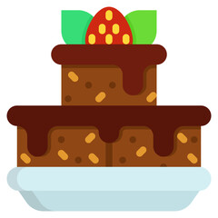 illustration of a brownies