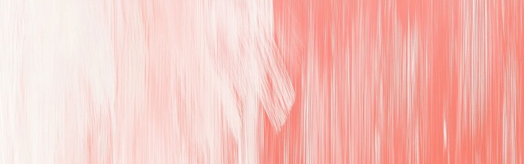 Fototapeta premium Elegant pastel coral pencil strokes create a minimalist gradient with soft intersecting lines for a serene aesthetic appeal