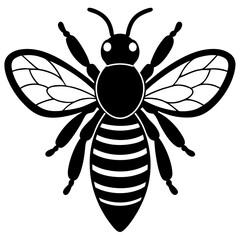 Buzzing Honeybee Collecting Nectar from Vibrant Spring Blossoms