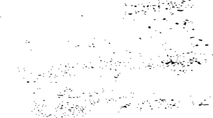 Black and white grunge distress overlay texture abstract surface dust and rough dirty wall.