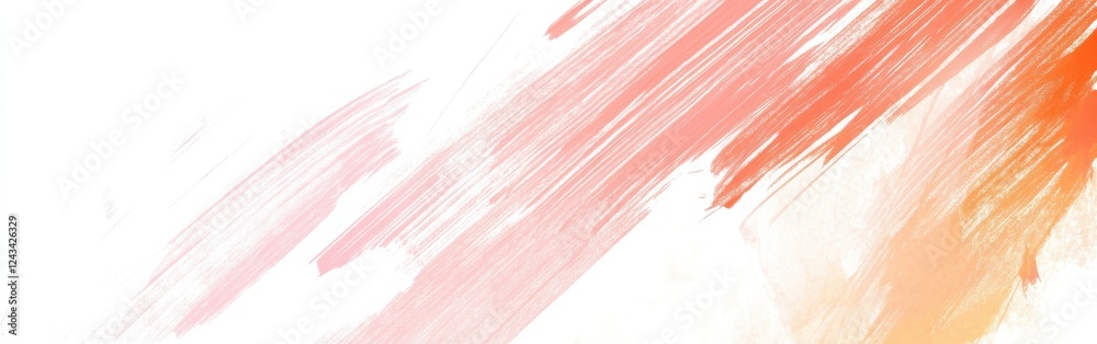 Fototapete Pencil resting on a minimalist white background creating a serene and focused workspace atmosphere