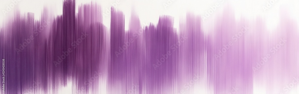 Aufkleber elegant lavender gradient of pencil strokes creates a soothing blend of colors on a light background