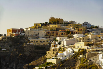 Obraz premium Santorini, the lovely Greek Island