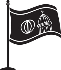 Isolated black flag top icon Vector, black flag top Silhouette,black flag top icon set, black flag top for logo,color black flag top Vector illustration, Vector Graphic, EPS 10 , clip art work