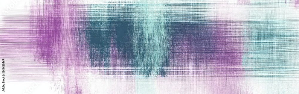 Poster Abstract depiction of pencil strokes creating grid patterns in soft muted colors for artistic inspiration and design elements