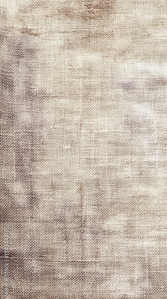 Poster burlap texture featuring soft pastel hues, ideal for rustic and vintage design applications in home 