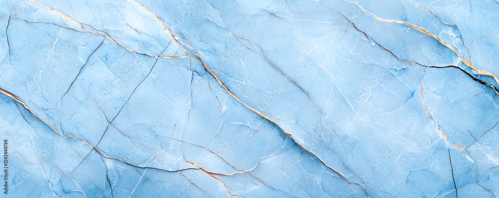 Poster this high-resolution blue marble background features intricate patterns and elegant veins. ideal for