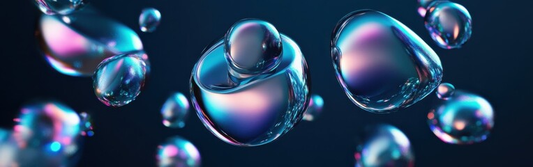 Dynamic abstract shapes swirl in icy silver tones creating a captivating visual experience