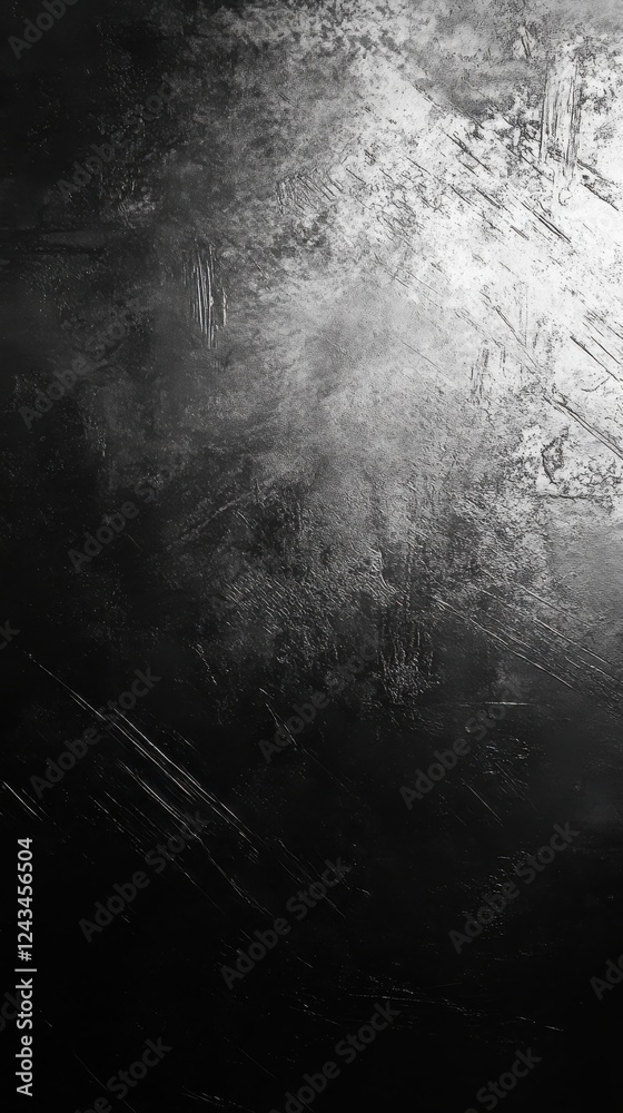 Poster textured charcoal gray background with subtle variations and scratches adding depth and character