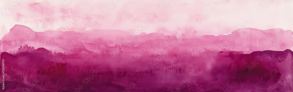 Poster dramatic watercolor background of pink and violet hues with subtle texture and soft gradient