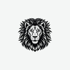 Download a stunning lion face vector silhouette in SVG, PNG, and EPS formats. Perfect for logos, t-shirts, tattoos, and more. Free & premium options available!