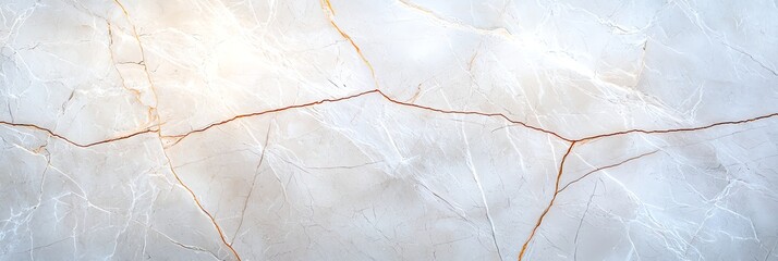 Fototapeta premium A stunning close-up of a marble surface, showcasing its elegant texture and natural patterns. The interplay of light and shadow enhances the luxurious feel of the stone.
