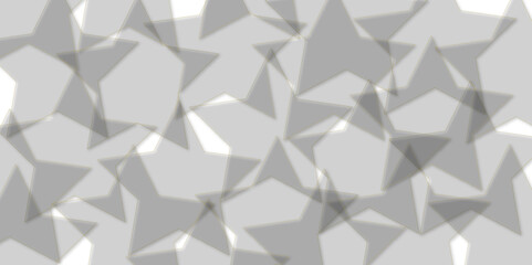 white paper star texture background.geometric star shapes on white background Can be used for wallpaper, textile, invitation card etc .Gleaming silver star decorations on a white background .