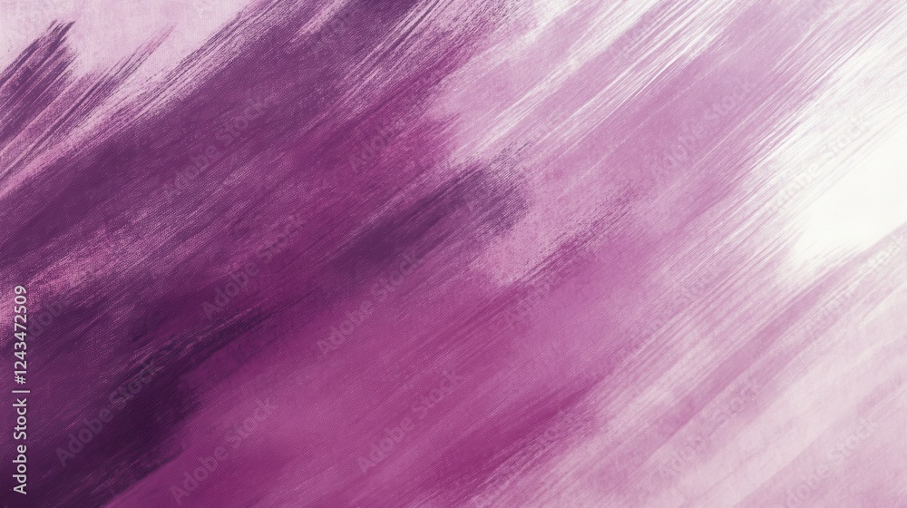 Poster Elegant muted pencil strokes create a beautiful gradient of purples enhancing the soft texture and artistic appeal