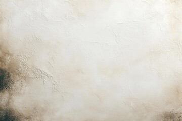 Obraz premium Distressed Vintage Cream Parchment Background with Watercolor Texture and Grunge Stains
