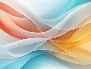 Obraz premium A vibrant wave of colors blending seamlessly, creating a fluid and dynamic visual experience. This abstract design captures the essence of movement and tranquility.