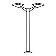 blank street sign