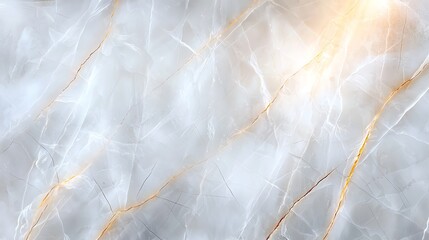 Naklejka premium An elegant abstract marble texture featuring soft gray hues with delicate golden veining, perfect for backgrounds, wallpapers, or artistic projects.
