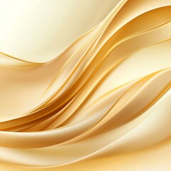 Elegant abstract design featuring flowing golden waves, perfect for backgrounds, wallpapers, or creative projects. A soothing combination of smooth shapes and soft gradients.
