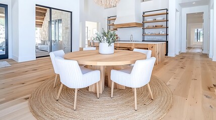Fototapeta premium Modern dining room design