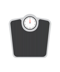 Weight scale flat icon stock illustration