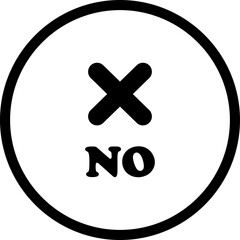 Obraz premium Sharp red checkmark icon on isolated transparent background black vector symbol for wrong choices. Modern flat and line design symbol cross sign. No letter negative mark, bad icon web app.