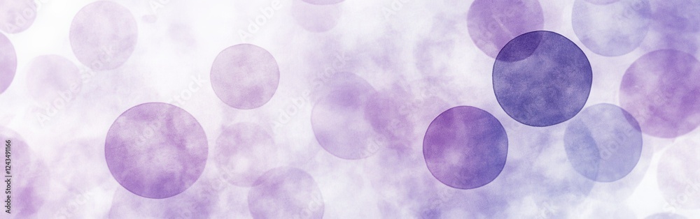 Aufkleber soft pastel dots create a calming backdrop with minimalist pencil strokes