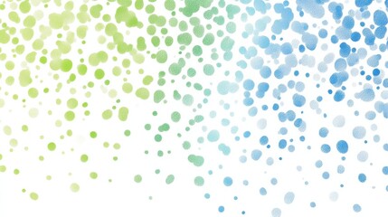 Elegant gradient blue and green spots created with precise pencil strokes showcasing a calming artistic concept
