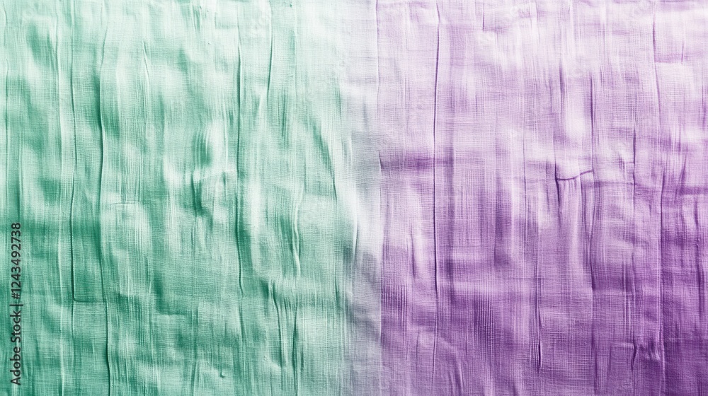 Poster elegant gradient texture with soft pencil strokes in cool green and purple hues enhancing artistic e