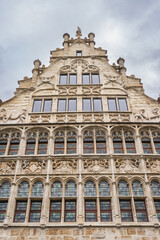 Fototapeta premium The City Center Of Ghent, Belgium, With the old Architecture.