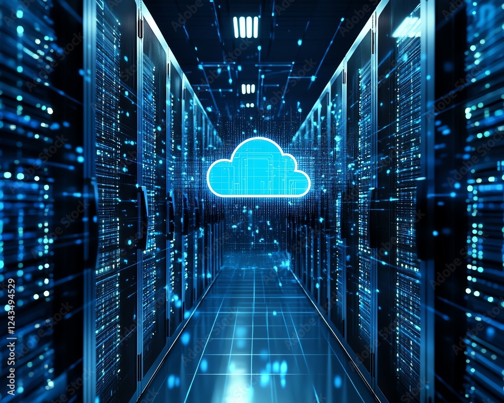 Poster Digital transformation with cloud computing
