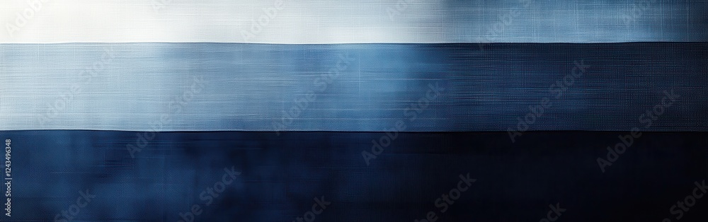 Aufkleber gradient of muted blue pencil strokes creates a calm abstract composition for modern art enthusiasts