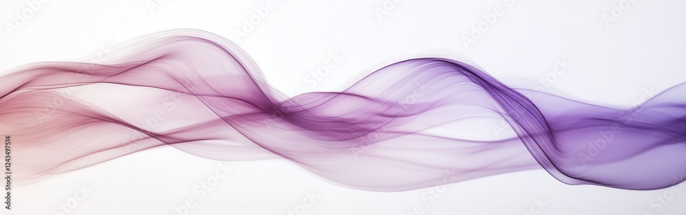 Poster swirling lavender and pink mist creates an ethereal atmosphere showcasing soft transitions and fluid