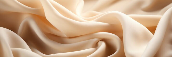 Obraz premium Soft silk draping elegantly reveals timeless beauty in delicate folds. Generative AI
